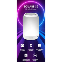Tecno Square 2 Bluetooth Speaker - 3