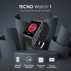 Tecno Watch 1 Akıllı Saat - Siyah - 2